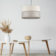TK Lighting Eco bézs függesztett lámpa (TK-5773) E27 3 izzós IP20