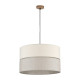 TK Lighting Eco bézs függesztett lámpa (TK-5773) E27 3 izzós IP20