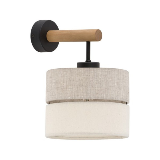TK Lighting Eco fehér-bézs falikar (TK-5776) E27 1 izzós IP20