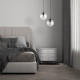 TK Lighting Esme átlátszó függesztett lámpa (TK-3267) E27 1 izzós IP20