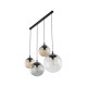 TK Lighting Esme füstszínű függesztett lámpa (TK-4795) E27 4 izzós IP20