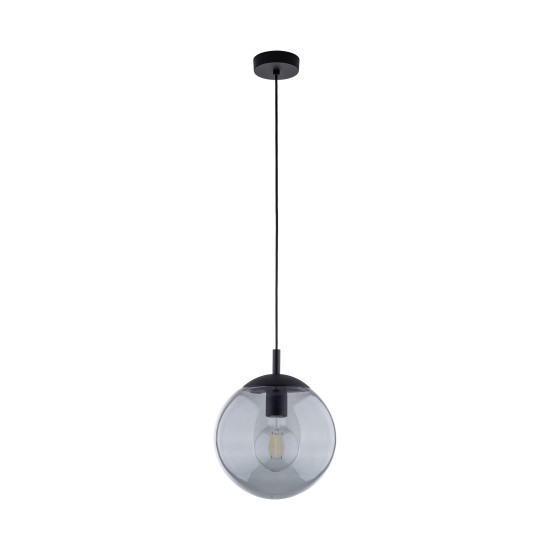 TK Lighting Esme grafit-átlátszó függesztett lámpa (TK-5378) E27 1 izzós IP20