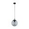 TK Lighting Esme grafit-átlátszó függesztett lámpa (TK-5378) E27 1 izzós IP20