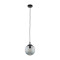TK Lighting Esme grafit-átlátszó függesztett lámpa (TK-5379) E27 1 izzós IP20