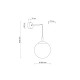 TK Lighting Esme fehér falikar (TK-5388) E27 1 izzós IP20
