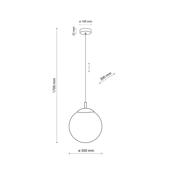 TK Lighting Esme fehér függesztett lámpa (TK-5670) E27 1 izzós IP20
