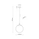 TK Lighting Esme fehér függesztett lámpa (TK-5670) E27 1 izzós IP20