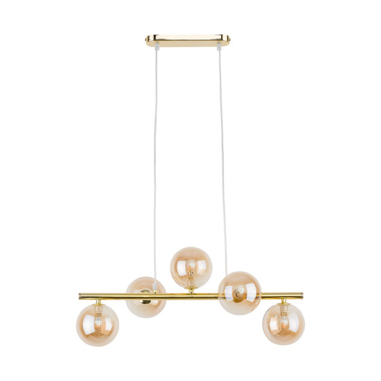 TK Lighting Estera arany függesztett lámpa (TK-4549) G9 5 izzós IP20