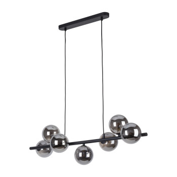 TK Lighting Estera fekete függesztett lámpa (TK-5666) G9 7 izzós IP20
