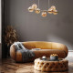 TK Lighting Estera arany függesztett lámpa (TK-5668) G9 7 izzós IP20