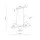 TK Lighting Estera arany függesztett lámpa (TK-5668) G9 7 izzós IP20