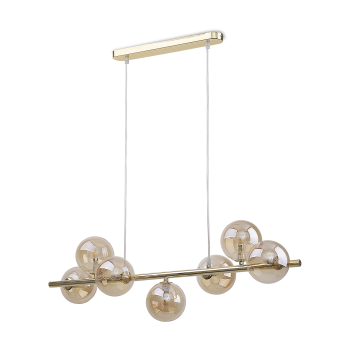 TK Lighting Estera arany függesztett lámpa (TK-5668) G9 7 izzós IP20