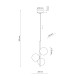 TK Lighting Estera fekete függesztett lámpa (TK-5767) G9 3 izzós IP20
