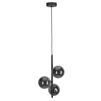 TK Lighting Estera fekete függesztett lámpa (TK-5767) G9 3 izzós IP20