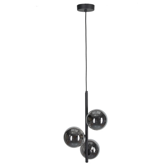 TK Lighting Estera fekete függesztett lámpa (TK-5767) G9 3 izzós IP20