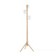 TK Lighting Estera Wood fehér-bézs állólámpa (TK-5809) G9 3 izzós IP20