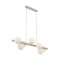 TK Lighting Estera Wood fehér-bézs függesztett lámpa (TK-5905) G9 7 izzós IP20
