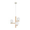 TK Lighting Estera Wood fehér-bézs függesztett lámpa (TK-6799) G9 3 izzós IP20
