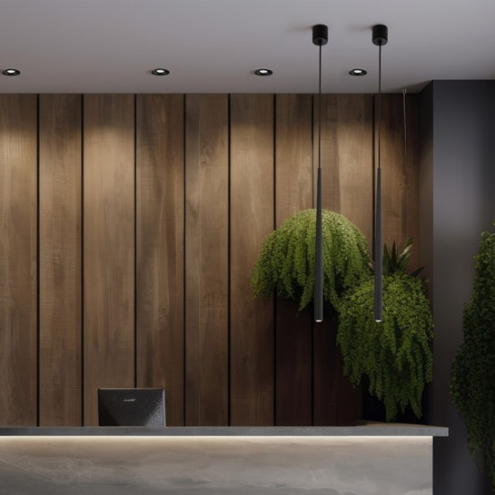 TK Lighting Eye fekete süllyeszthető lámpa (TK-3501) GU10 1 izzós IP44