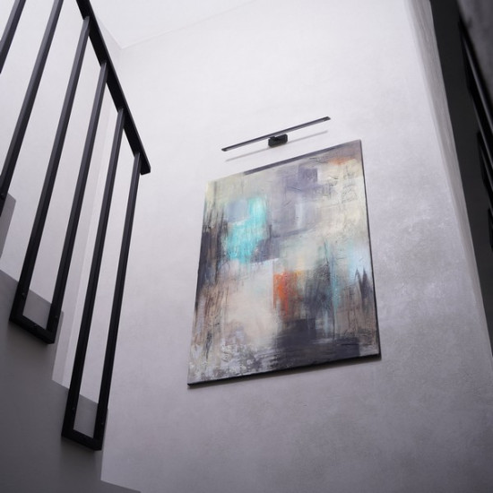 TK Lighting Gallery fekete LED tükörvilágítás (TK-18002) LED 1 izzós IP44