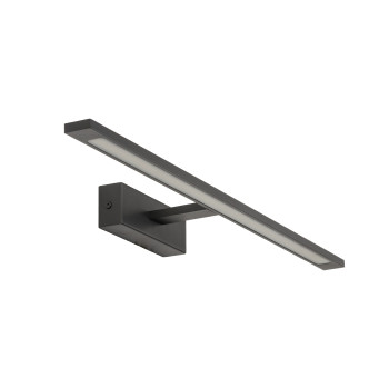 TK Lighting Gallery fekete LED tükörvilágítás (TK-18002) LED 1 izzós IP44