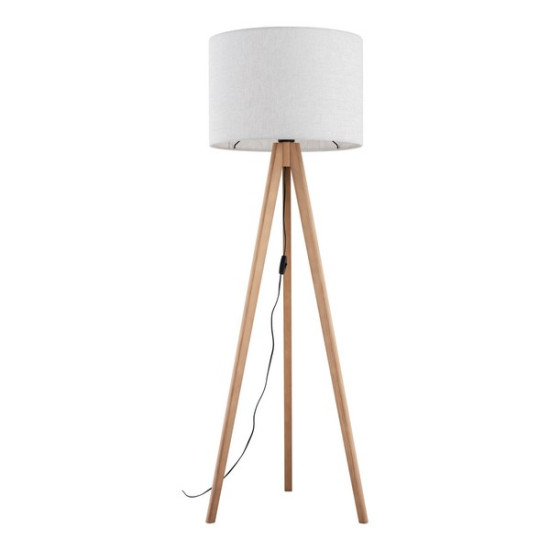 TK Lighting Grand szürke-barna állólámpa (TK-16007) E27 1 izzós IP20