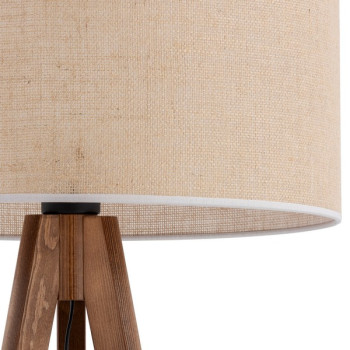 TK Lighting Grand bézs-barna állólámpa (TK-16017) E27 1 izzós IP20