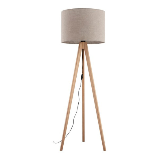TK Lighting Grand bézs-barna állólámpa (TK-16021) E27 1 izzós IP20