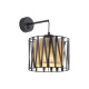 TK Lighting Harmony Nature fekete falikar (TK-5950) E27 1 izzós IP20