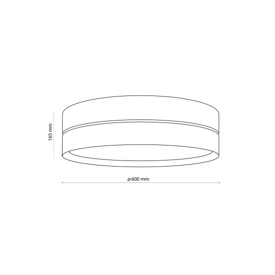 TK Lighting Hilton fekete-arany mennyezeti lámpa (TK-4345) E27 4 izzós IP20