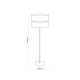 TK Lighting Hilton fekete-arany állólámpa (TK-5465) E27 1 izzós IP20