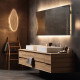TK Lighting Hoja XL barna fali lámpa (TK-5565) G9 4 izzós IP20