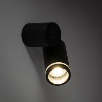 TK Lighting Jet fekete mennyezeti spotlámpa (TK-5349) GU10 1 izzós IP20