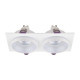 TK Lighting Jet fehér süllyeszthető spotlámpa (TK-6924) GU10 2 izzós IP20