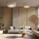 TK Lighting Juta barna mennyezeti lámpa (TK-5798) E27 2 izzós IP20