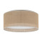 TK Lighting Juta barna mennyezeti lámpa (TK-5798) E27 2 izzós IP20