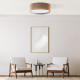TK Lighting Juta barna mennyezeti lámpa (TK-6584) E27 4 izzós IP20