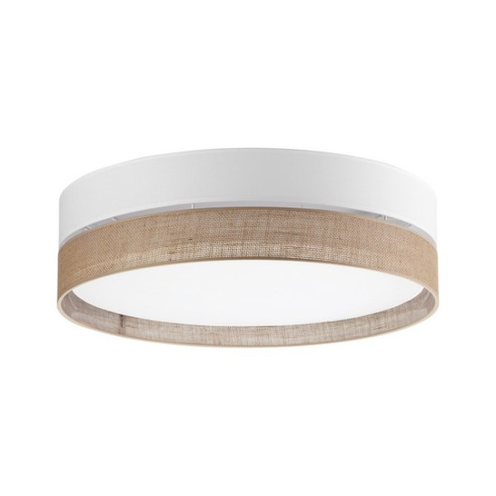 TK Lighting Linobianco fehér-barna mennyezeti lámpa (TK-6578) E27 4 izzós IP20