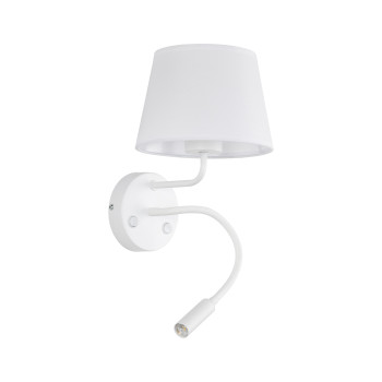 TK Lighting Maja fehér falikar (TK-10080) E27+G9 2 izzós IP20