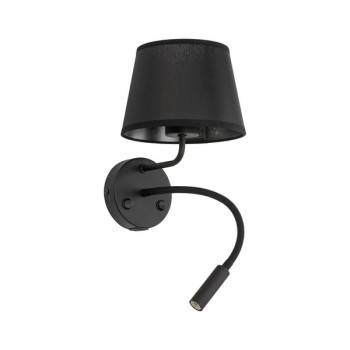 TK Lighting Maja fekete falikar (TK-10203) E27+G9 2 izzós IP20