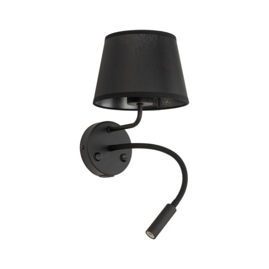 TK Lighting Maja fekete falikar (TK-10203) E27+G9 2 izzós IP20