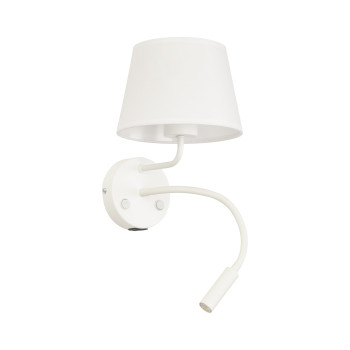 TK Lighting Maja fehér falikar (TK-10204) E27+G9 2 izzós IP20