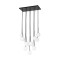 TK Lighting Martin fehér-fekete függesztett lámpa (TK-10079) G9 13 izzós IP20