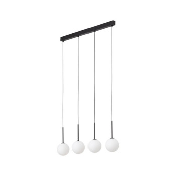 TK Lighting Martin fehér-fekete függesztett lámpa (TK-4503) G9 4 izzós IP20
