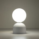 TK Lighting Miki fehér asztali lámpa (TK-16037) G9 1 izzós IP20