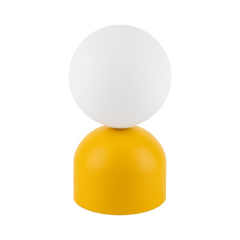 TK Lighting Miki sárga-fehér asztali lámpa (TK-16040) G9 1 izzós IP20