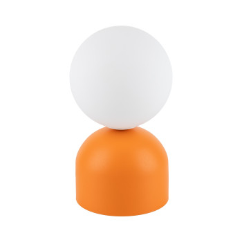 TK Lighting Miki narancs-fehér asztali lámpa (TK-16041) G9 1 izzós IP20