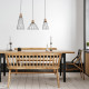 TK Lighting Modesto fekete-barna függesztett lámpa (TK-10158) GU10 3 izzós IP20