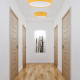 TK Lighting Nicola sárga mennyezeti lámpa (TK-10154) E27 4 izzós IP20