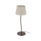 TK Lighting Nicola bézs-barna asztali lámpa (TK-16027) E27 1 izzós IP20